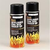 Black Satin Gas Appliance Firebox Paint for Fire Boxes