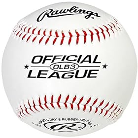 <b>Rawlings OLB3 Official League Recreational Play Baseball</b>