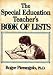Books : The Special Education Teacher's Book of Lists