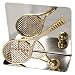 Tennis Raquet and Ball Letter Holder