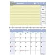 Monthly Academic Desk/Wall Cal,16 Month Sep-Dec,11"x8", Sold as 1 each