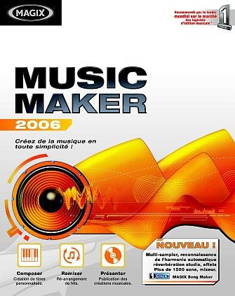 MAGIX Music Maker 2006 - Ensemble complet - 1 utilisateur - CD - Win - fran�ais