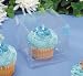 Package of 24 Clear Single Cupcake Boxes