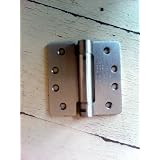 Satin Nickel 4 X 1/4 Radius Spring Hinges