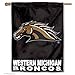 Western Michigan Broncos House Flag Banner