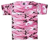 IMAGE OF 8987 ULTRA FORCE T-SHIRT PINK CAMO SMALL