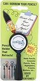 Pencil Pull Classic, Retractable Holder For Writing Instruments, Belt Slide Clip, Color May Vary, Assorted Colors, 1 Universal Holder (A108)