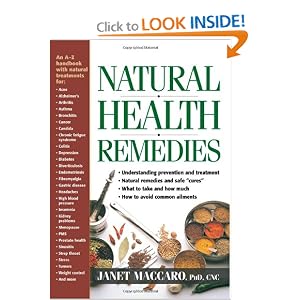 Natural Health Remedies: An A-Z Family Guide