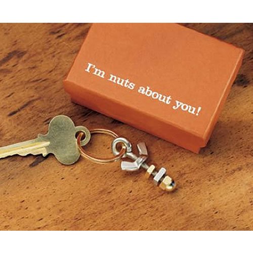 Nuts About You Key Ring