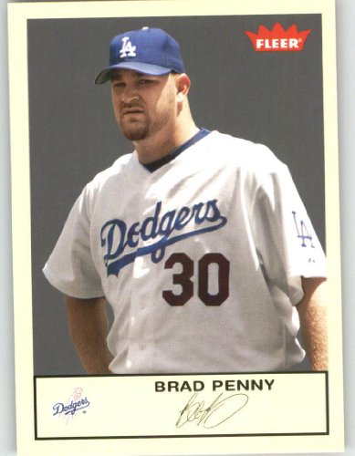 2005 Fleer Tradition #28 Brad Penny - Los Angeles Dodgers (Baseball Cards)