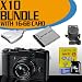Fujifilm X10 12 MP EXR CMOS Digital Camera with f2.0-f2.8 4x Optical Zoom Lens and 2.8-Inch LCD 16GB Bundle International Version With no Warranty