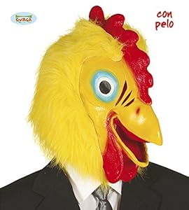 Maschera da Gallo in Gomma