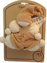 Keptin JR - BAB1813C - Doudou - Cozzy Habille Bio - 20 cm / Carte