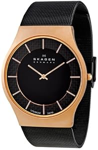 Skagen Denmark Mens Titanium Watch 803XLTRB
