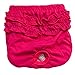 Outtop Solid Pet Dog Panty Brief Bitch in Season Sanitary Pants Female Girl Dog Physiological Pants Pet Underwear Shorts Diapers (XS, Rose)
