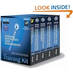 MCSE Self-Paced Training Kit (Exams 70-290, 70-291, 70-293, 70-294): Microsoft Windows Server 2003 Core Requirements (Book and CD-ROM)