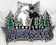 Minnesota Timberwolves Enamel Belt Buckle, NBA Basketball Buckle