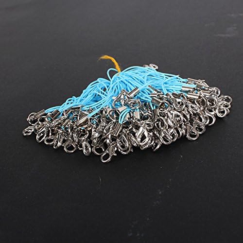Generic Blue Mobile Phone Lobster Clasp Strap Lariat Clip Lanyards Key Ring Cords Lots