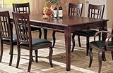 IMAGE OF Dining Table with Drop Leaf Rich Cherry Finish