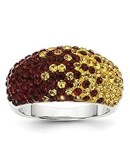 Sterling Silver Swarovski Elements Los Angeles Spirit Ring