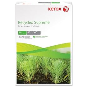 Xerox Supreme Paper Recycled 80gsm Ream-wrapped A4 White Ref 003R94565 [500 Sheets]