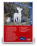 Konstsmide 6152-203 LED Acryl Rentier (40 kalt wei&szlig;e Dioden, 24V Au&szlig;entrafo, 2.4W, wei&szlig;es Kabel)