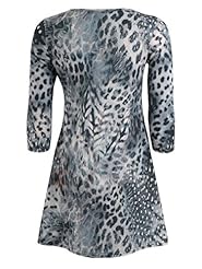 Elastane/Polyester Animal Print Skater Dress  with a Brush/Sweep Train 