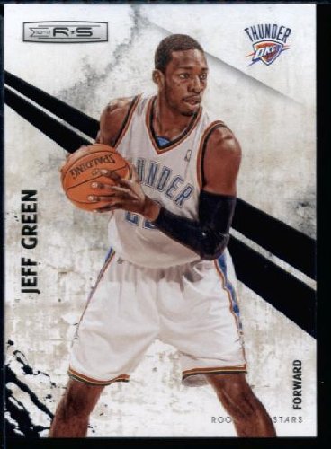 2010 2011 Panini Rookies and Stars # 79 Jeff Green Oklahoma City Thunder Basketball Card - In Protective ScrewDown Case!