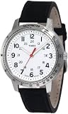 Timex Men's T2N638 Weekender Sport Black Nubuck Leather Strap Watch
