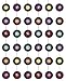 Rock n Roll Party Hanging Decoration 6 Pack
