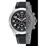 Pulsar Mens Chronograph Black Strap Watch #PF8191 by Pulsar