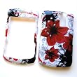 RIM Blackberry Curve 8300 8310 8320 8330 Snap-On Protector Hard Case "Artistic Red Flowers" Design