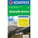 Naturpark Adamello-Brenta: Wandern / Rad / Skitouren. Carta escursioni / bike / sci alpinismo. 1:40.000