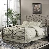 Papillon Brushed Bronze Full Bed