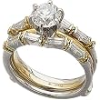 Two Tone Contemporary Ring Guard Enhancer