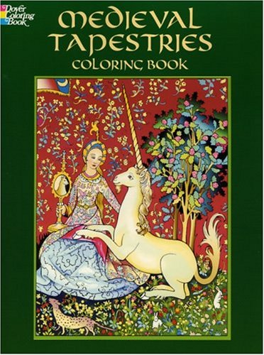 Books: Medieval Tapestries Coloring Book  Dover Coloring Book 