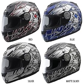 Scorpion Crackhead EXO-700 Sports Bike Motorcycle Helmet - Color: Matte Silver, Size: Medium