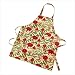 HOLIDAY PRINT KITCHEN APRON CHRISTMAS XMAS THEME GIFT