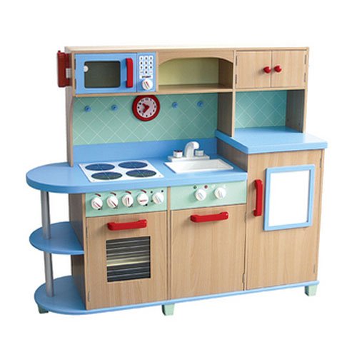 Kid's All In One Play Kitchen in Multi Finish