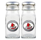 Review Bergamot  / Louisville Cardinals NCAA Basketball Salt/Pepper Shaker Set