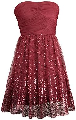 THE GLAM JUNIOR PLEATED BODICE AND SEQUINED SKIRTS PARTY DRESS (9)