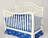 Kansas Jayhawks Baby Crib Set
