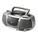 Coby Portable Boom Box with CD Player, Cassette Recorder and AM/FM Tuner