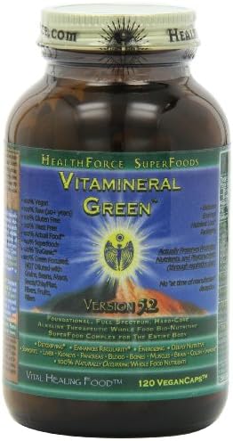 Healthforce Vitamineral Green, Version 5.2, 120 vcaps