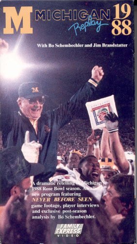 Michigan Replay 1988 (Includes 1989 Rose Bowl)