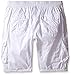 Southpole Men's Big and Tall Jogger Shorts with Cargo Pockets in Basic Color and Twill Fabric