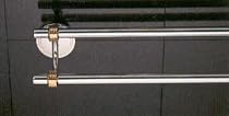 Ginger Chrome Metro 32 Inch Double Towel Bar