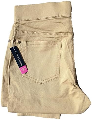 Women's Faded Glory Super Skinny Jeggings, Dune 10P Super Skinny
