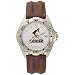LogoArt Phoenix Coyotes Mens All-Star Leather Watch