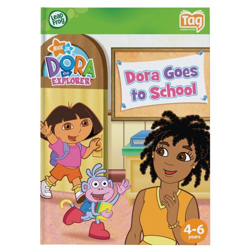 LeapFrog Tag Activity Storybook Dora the Explorer Dora Goes to School
